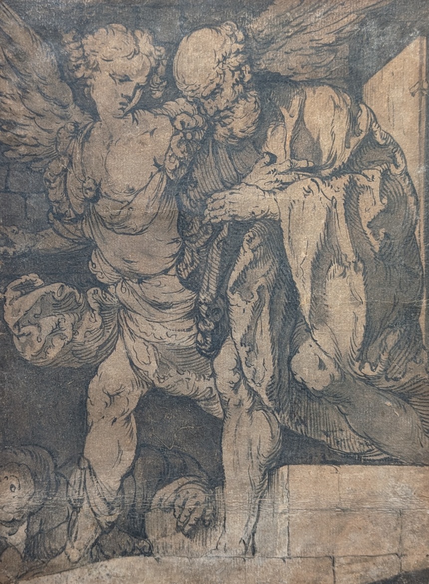 Bernardo Strozzi — The Liberation of St. Peter from Jail, c.1642–1644