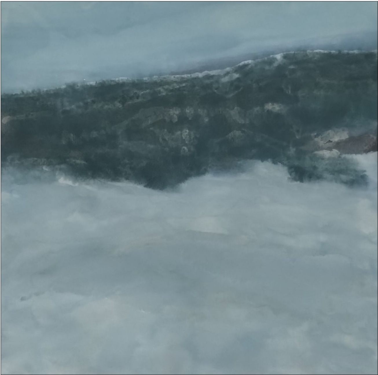 Herman Lohe — View from the Lidberget mountain (Utsikt från Lidberget, Getberg, Ullånger)