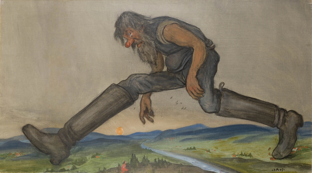 Ivar Arosenius — The Giant (Jätten), 1907
